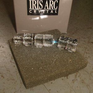 Iris Arc crystal figurine train set MIB